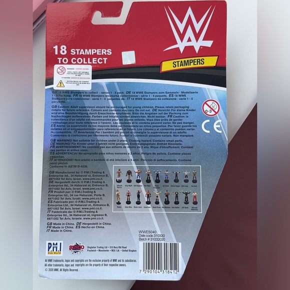 WWE STAMPERS 5 PACK - Picture 2 of 2